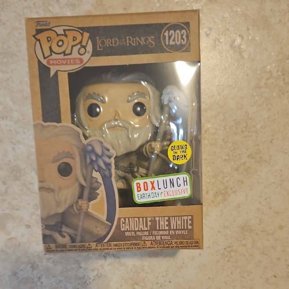 Funko Pop Gandalf the White with Glow Feature